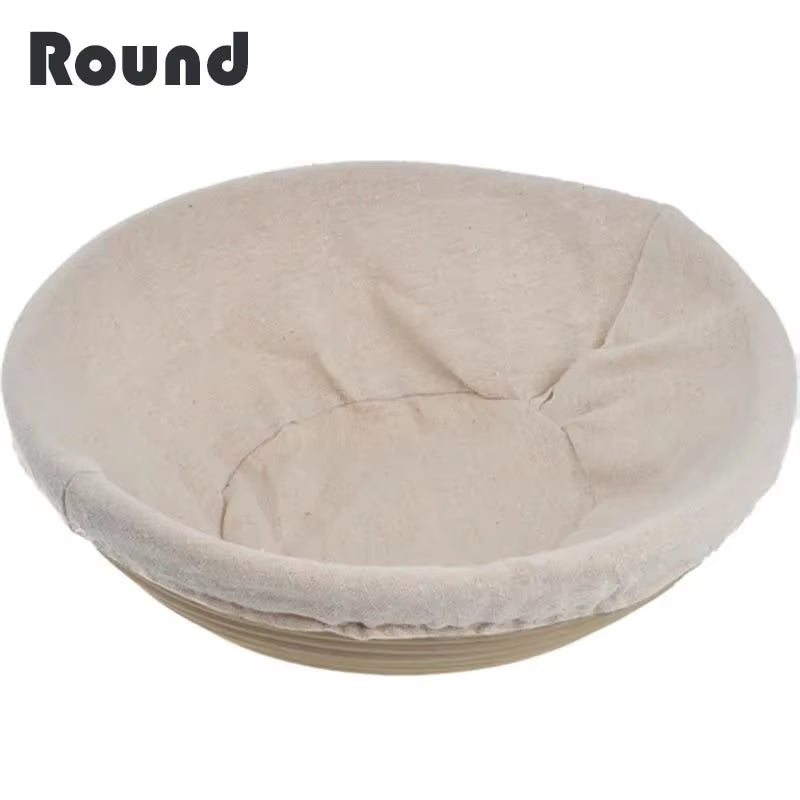 Oval Dough Banneton Brotform Dougn Rattan Bread Proofing Baskets Rattan Wicker Fermentation Sourdough Basket