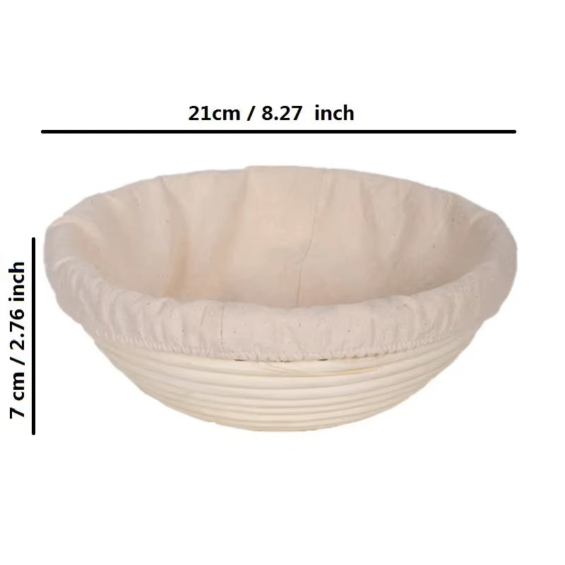 Oval Dough Banneton Brotform Dougn Rattan Bread Proofing Baskets Rattan Wicker Fermentation Sourdough Basket