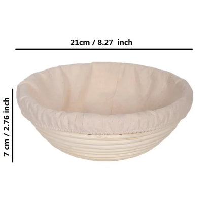 Oval Dough Banneton Brotform Dougn Rattan Bread Proofing Baskets Rattan Wicker Fermentation Sourdough Basket