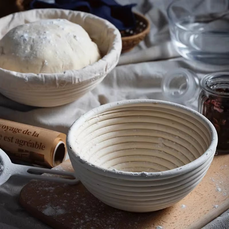 Oval Dough Banneton Brotform Dougn Rattan Bread Proofing Baskets Rattan Wicker Fermentation Sourdough Basket